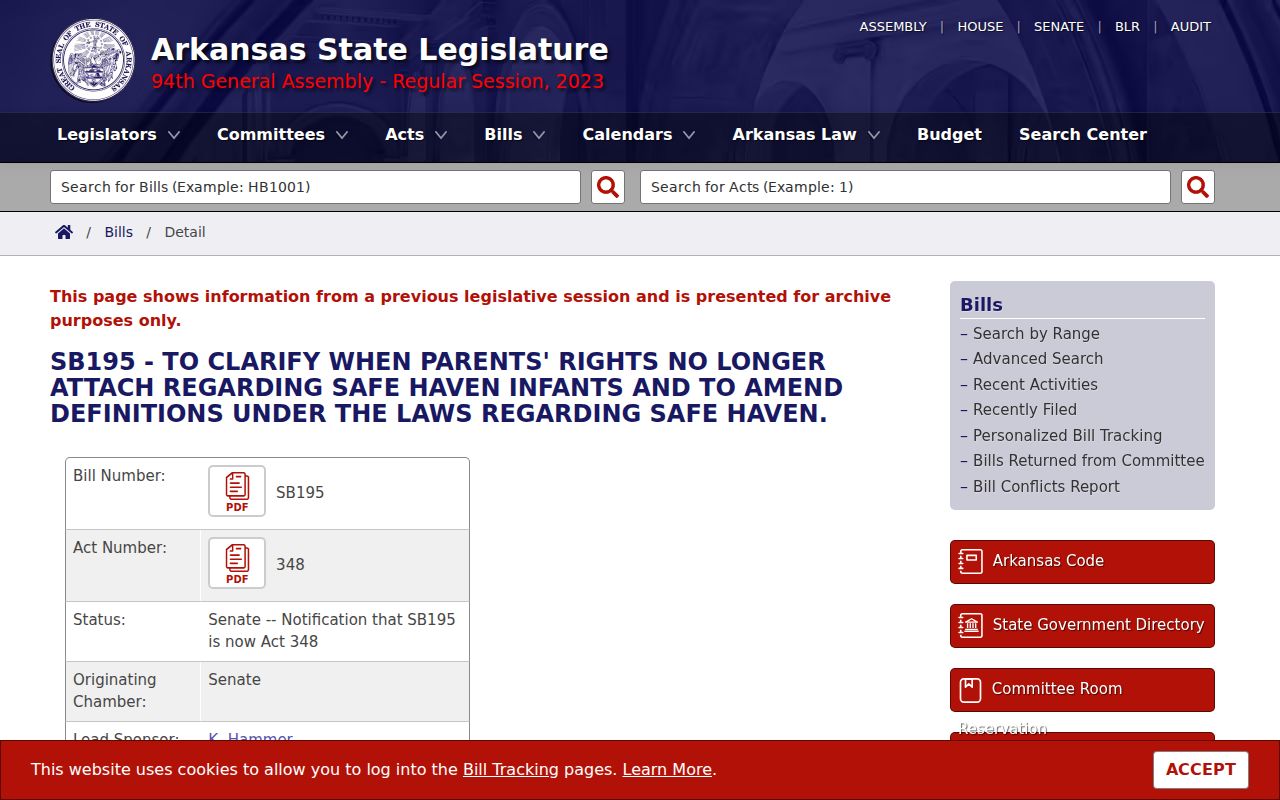Calhoun County criminal docket sealing legislation source